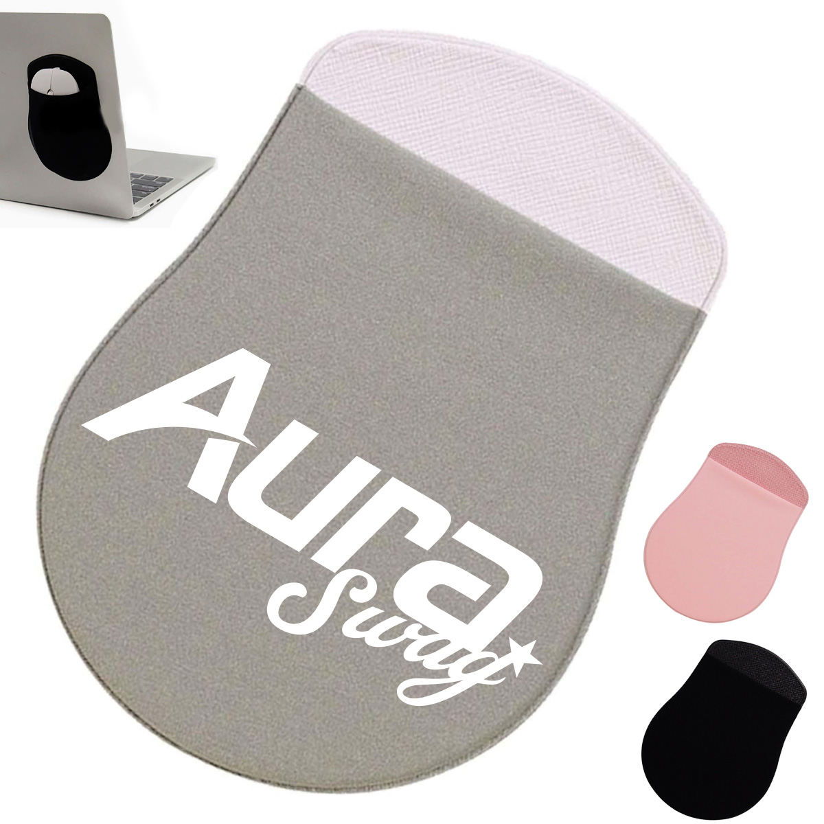 Self Adhesive Laptop Mouse Storage Pouch