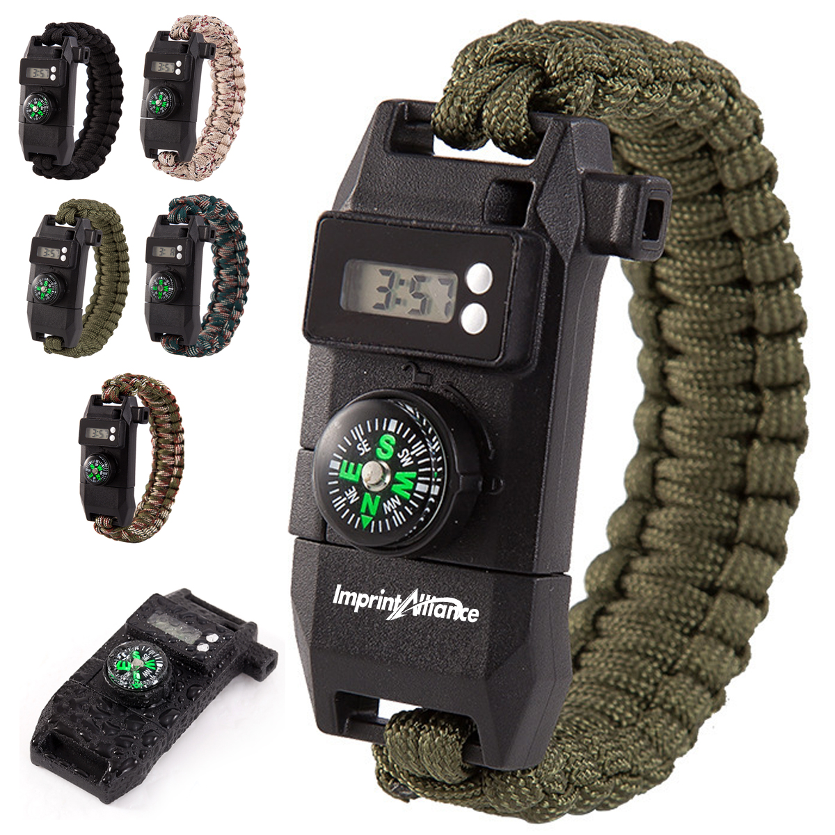 7-in-1 Survival Paracord Bracelet